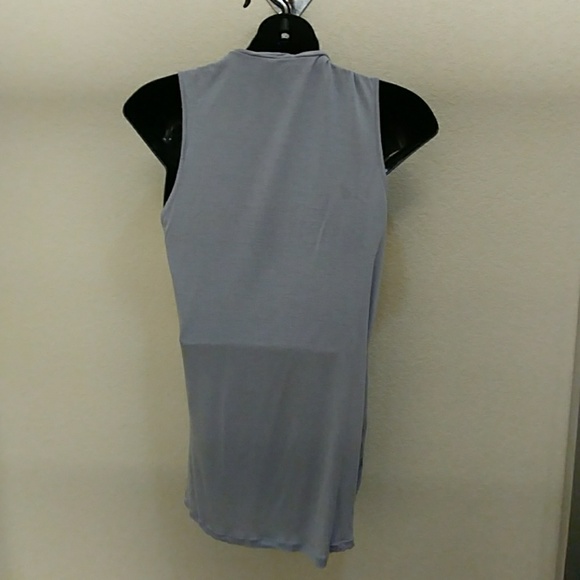 Banana Republic Marca Sleeveless Wrap Top - Picture 2 of 5